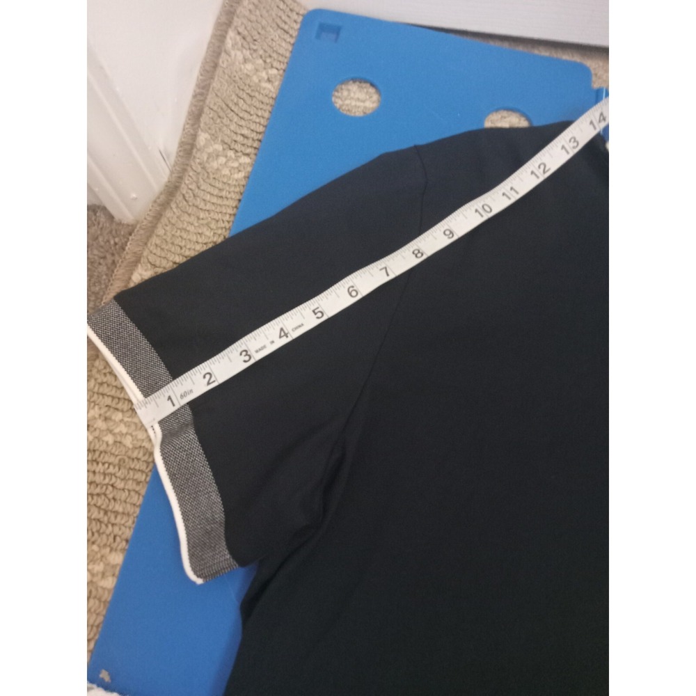 New Hugo BOSS  Polo Mens Dark Blue  Prout 26 Polo Shirt 2xl Boss Spell out - Picture 15 of 16